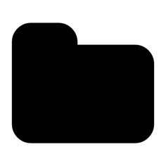 Gui Folder Stencil Svg Vector, Free Vectors File